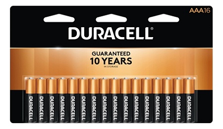 Duracell AAA Battery (Pack of 10)
